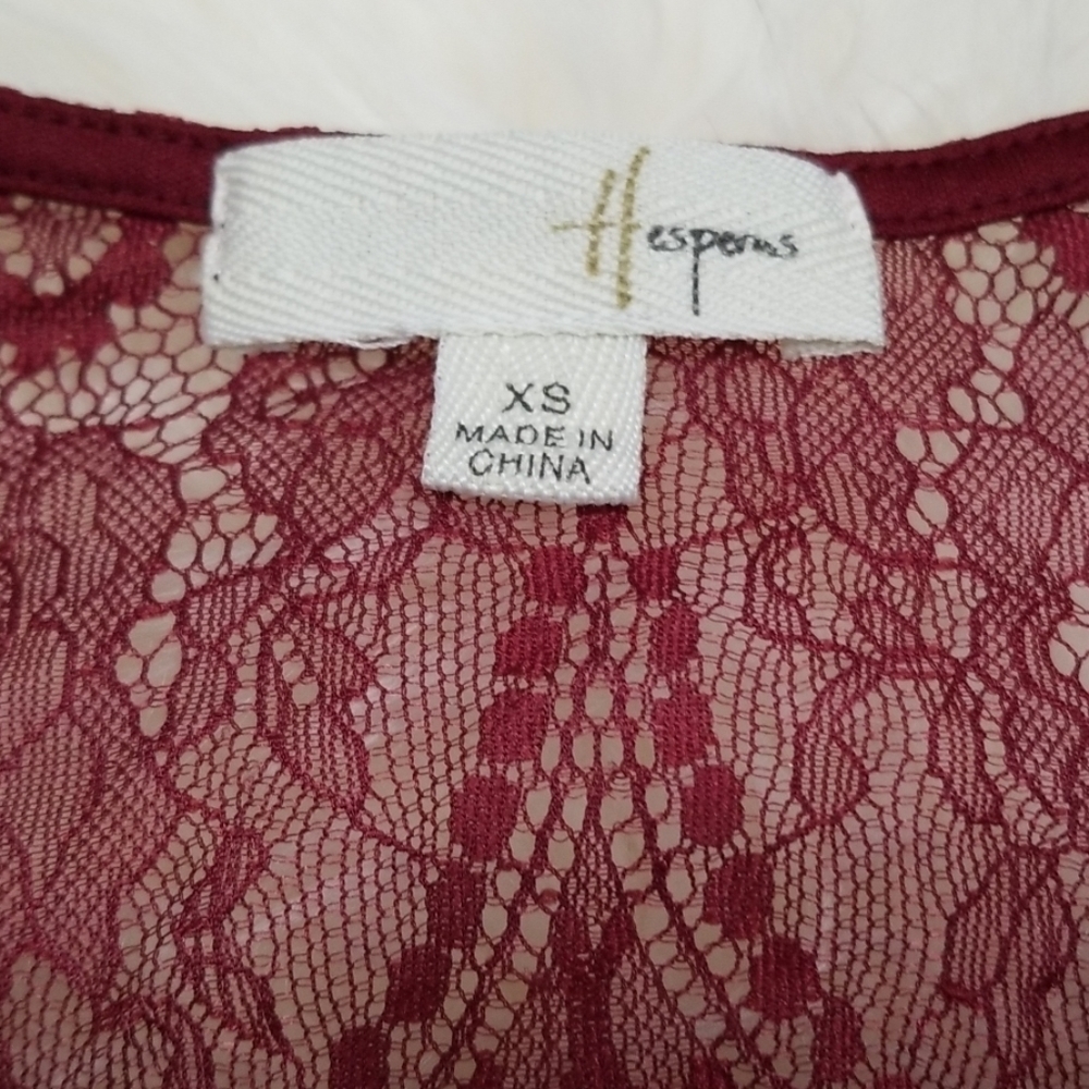Hesperas Lace Bell sleeve Blouse - Picture 4 of 5